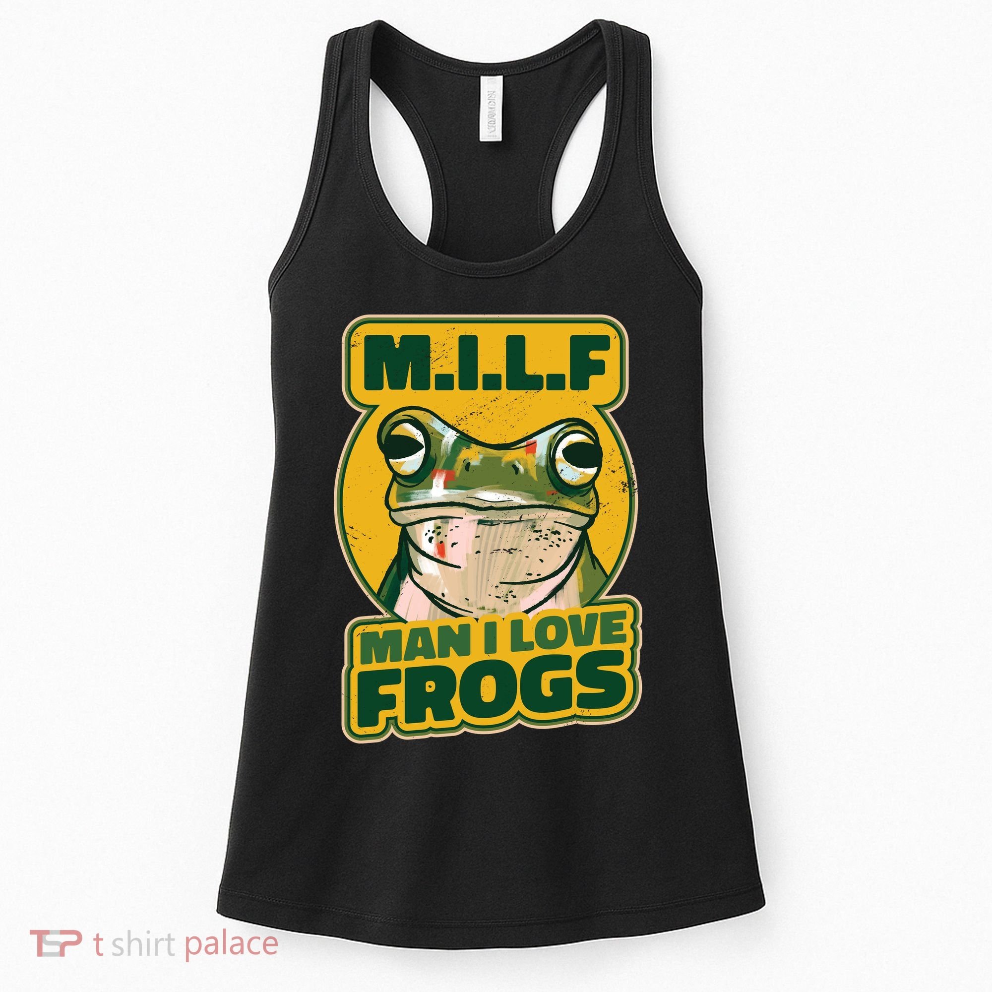 MILF Man I Love Frogs Funny Women's Tank Top