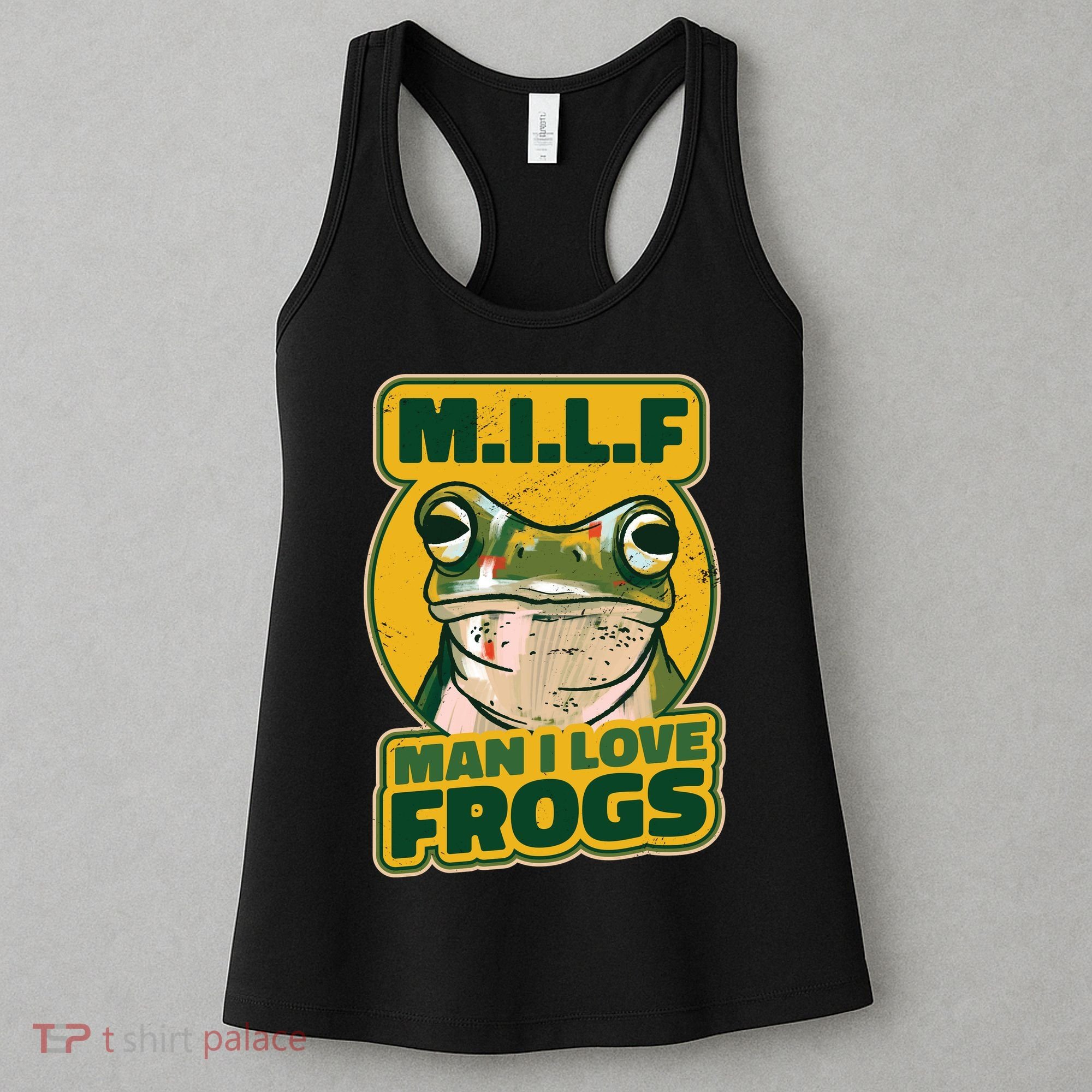 MILF Man I Love Frogs Funny Women's Tank Top