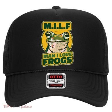 MILF Man I Love Frogs Funny Hat