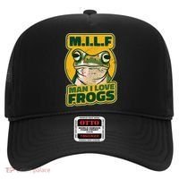 MILF Man I Love Frogs Funny Hat thumb 0