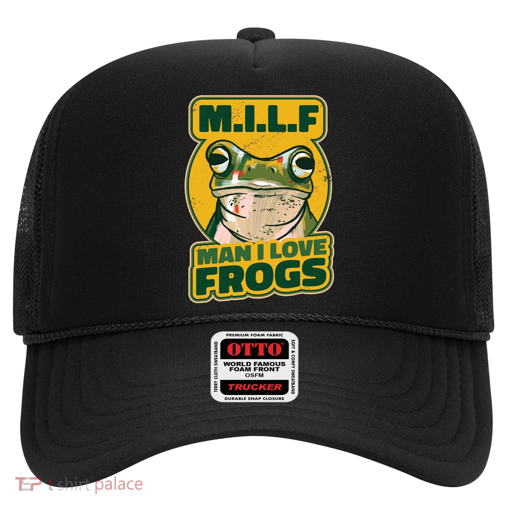 MILF Man I Love Frogs Funny Hat