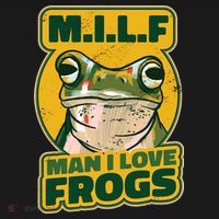 MILF Man I Love Frogs Funny Toddler Hoodie thumb 2