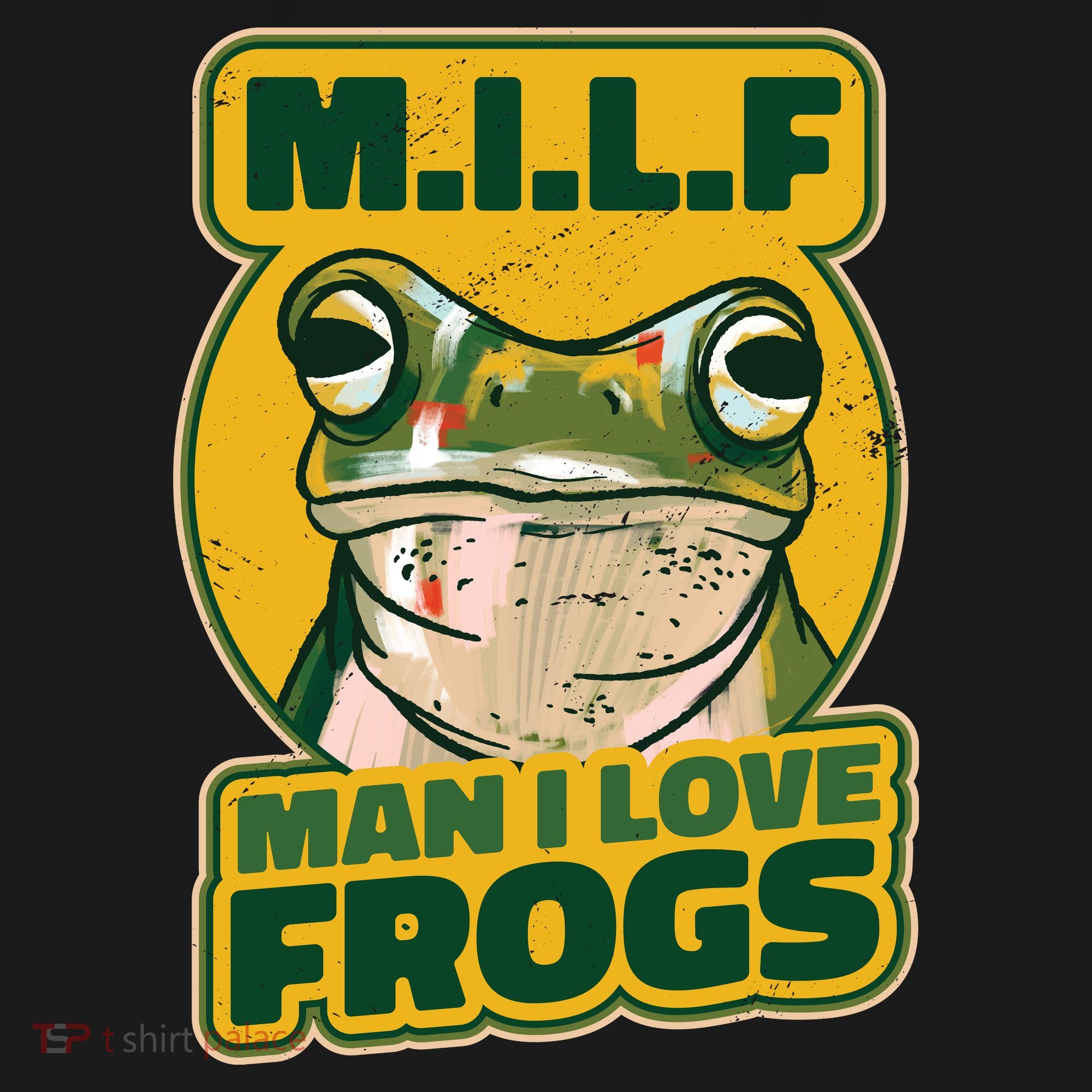 MILF Man I Love Frogs Funny Toddler Hoodie