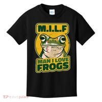 MILF Man I Love Frogs Funny Kids T-Shirt thumb 0