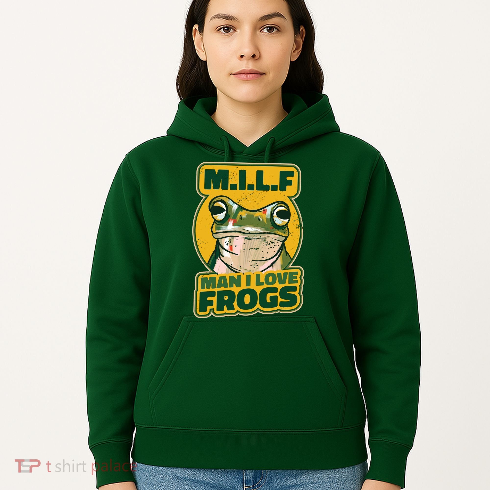 MILF Man I Love Frogs Funny Hoodie