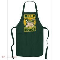 MILF Man I Love Frogs Funny Apron thumb 0