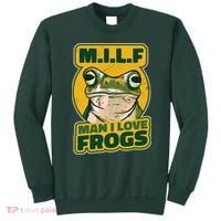 MILF Man I Love Frogs Funny Sweatshirt thumb 0