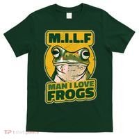 MILF Man I Love Frogs Funny T-Shirt thumb 0