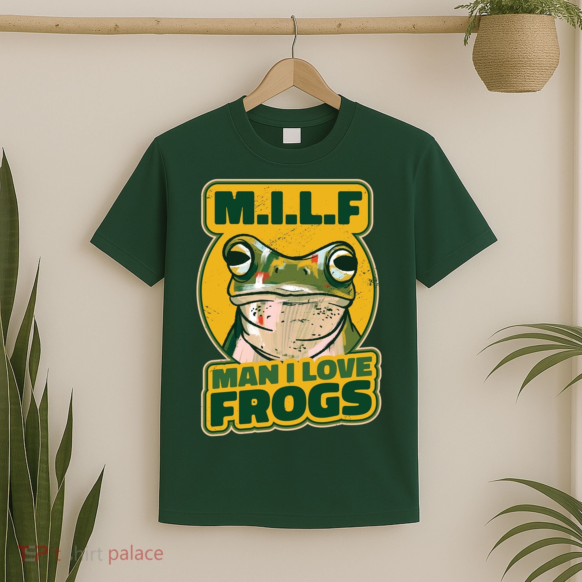 MILF Man I Love Frogs Funny T-Shirt