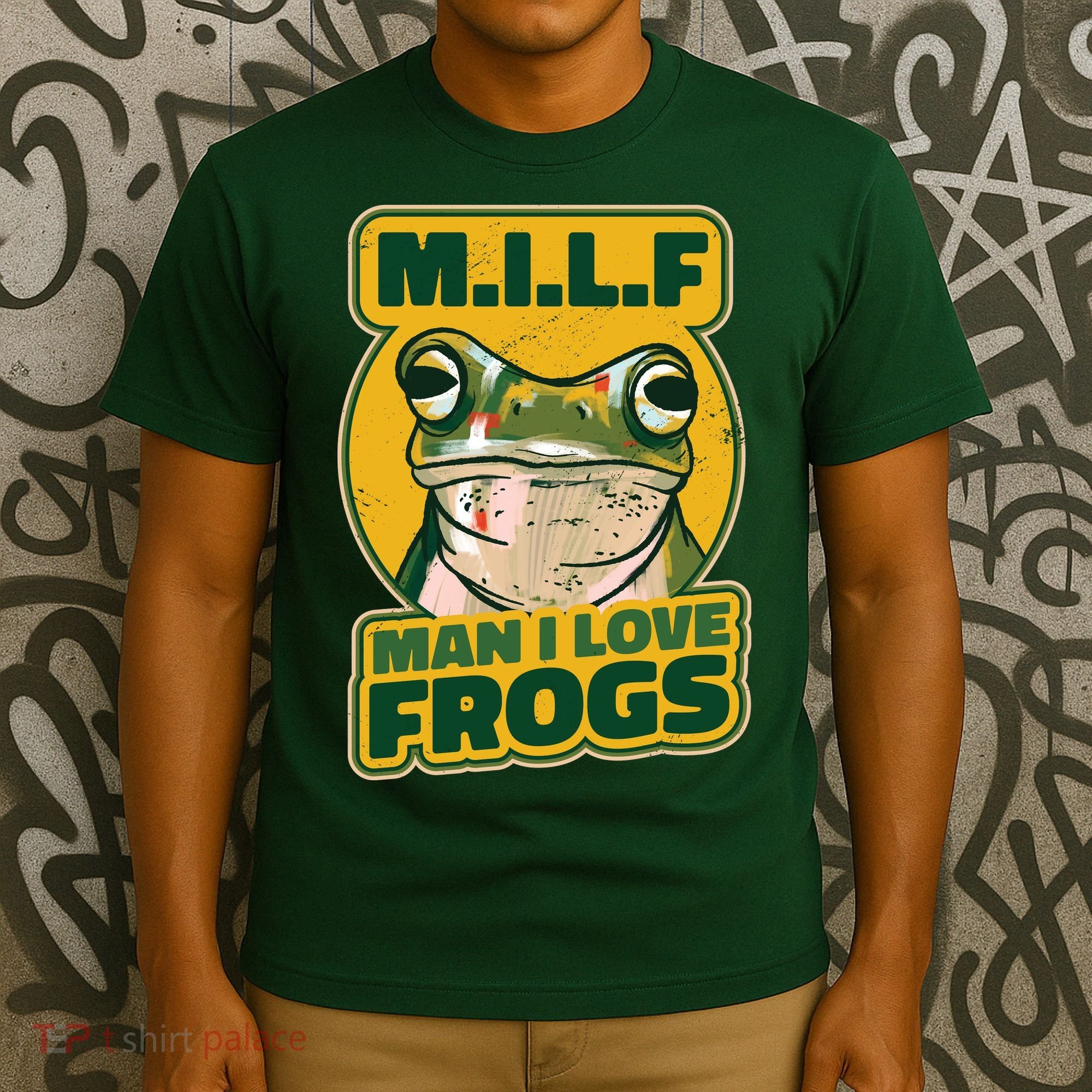 MILF Man I Love Frogs Funny T-Shirt