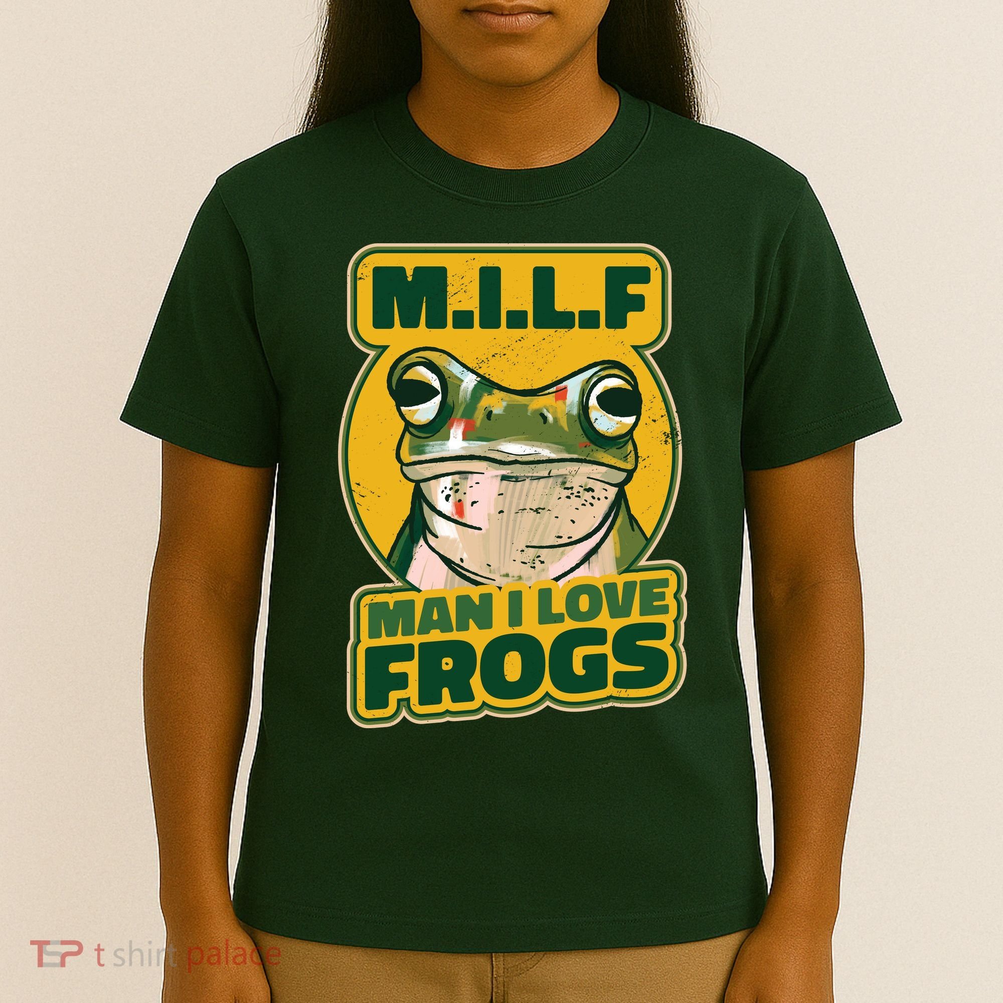 MILF Man I Love Frogs Funny T-Shirt