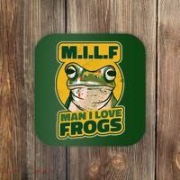 MILF Man I Love Frogs Funny Coaster thumb 0