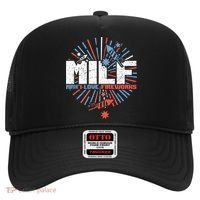 Milk Man I Love Fireworks American Patriotic Hat thumb 0