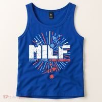 Milk Man I Love Fireworks American Patriotic Tank Top thumb 2