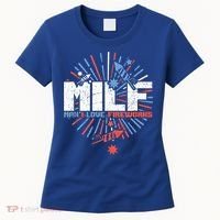 Milk Man I Love Fireworks American Patriotic Women's T-Shirt thumb 0