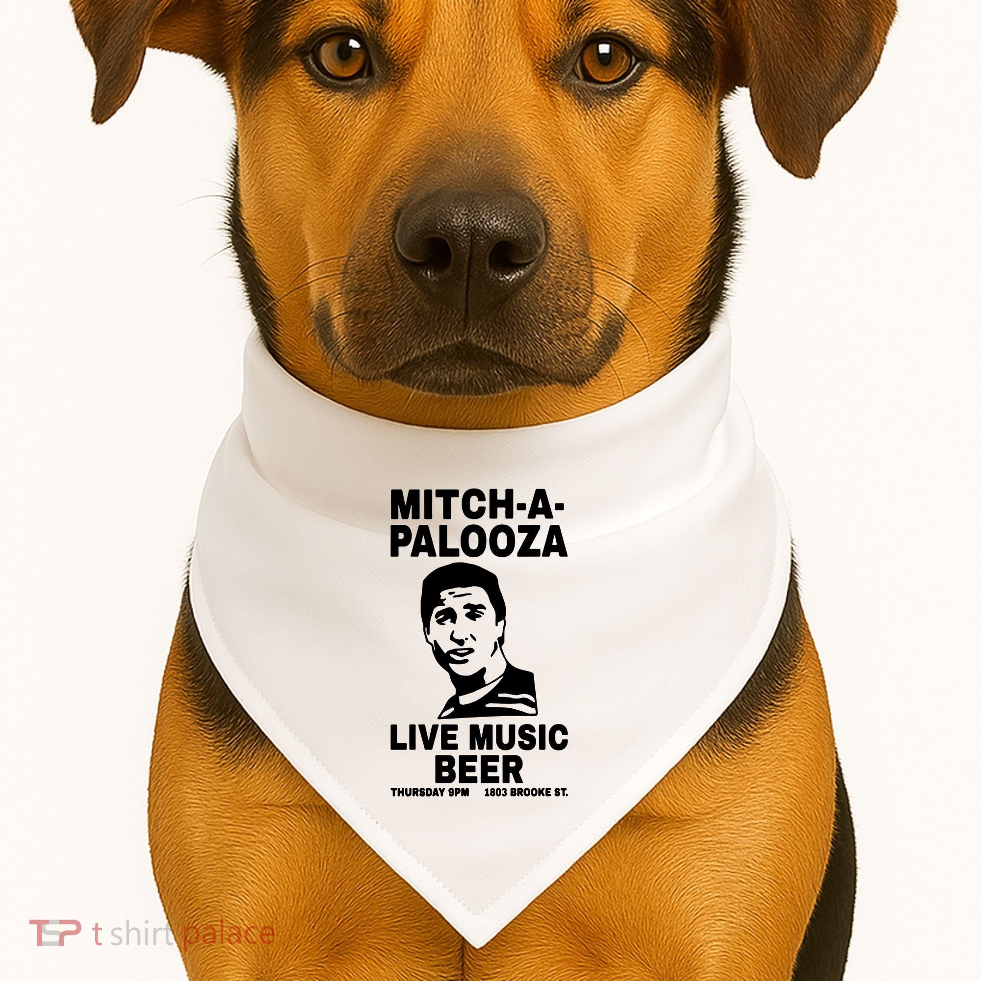 MITCHAPALOOZA USA-Made Doggie Bandana