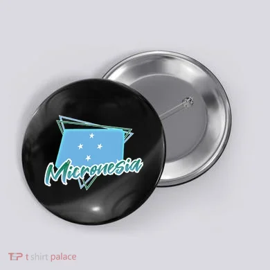Micronesia Button