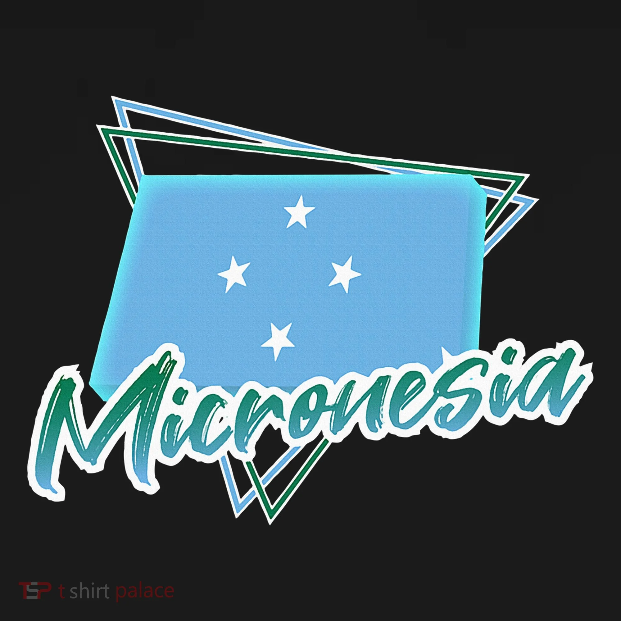 Micronesia Kids Long Sleeve Shirt