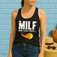 Milf Man I Love F.I.R.E.B.A.L.L Women's Tank Top thumb 2