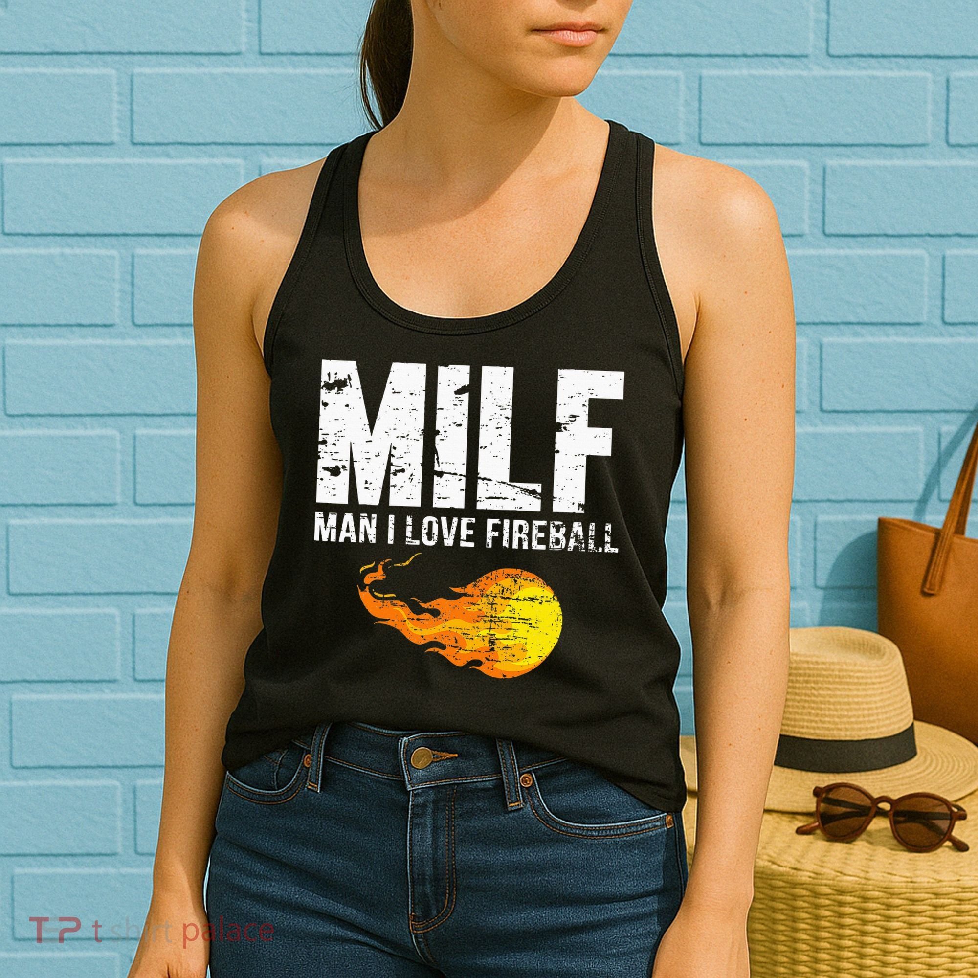 Milf Man I Love F.I.R.E.B.A.L.L Women's Tank Top
