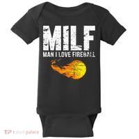 Milf Man I Love F.I.R.E.B.A.L.L Baby Bodysuit thumb 0