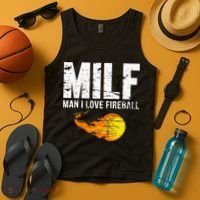 Milf Man I Love F.I.R.E.B.A.L.L Tank Top thumb 4