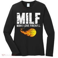 Milf Man I Love F.I.R.E.B.A.L.L Women's Long Sleeve Shirt thumb 0