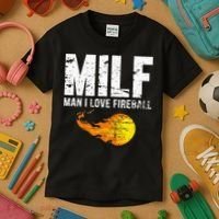 Milf Man I Love F.I.R.E.B.A.L.L Kids T-Shirt thumb 3