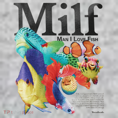 Milf Man I Love Fish The Baniff Cuffed Pom Beanie