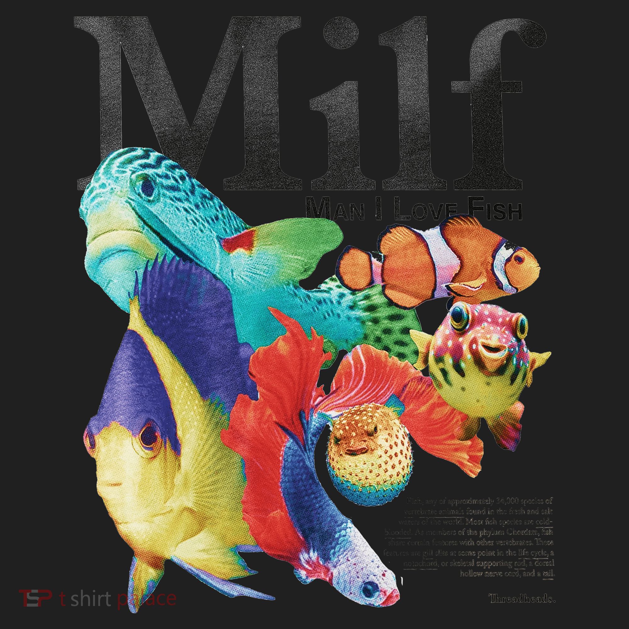 Milf Man I Love Fish Women's Sweatshirt