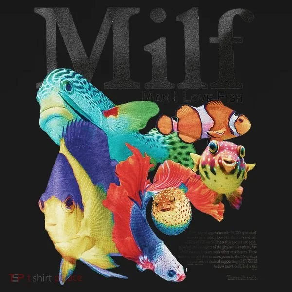 Milf Man I Love Fish Toddler Hoodie
