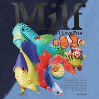 Milf Man I Love Fish Raglan Baseball Sleeve Shirt thumb 2