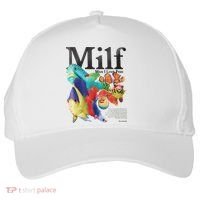 Milf Man I Love Fish Five-Panel Snapback Cap thumb 0