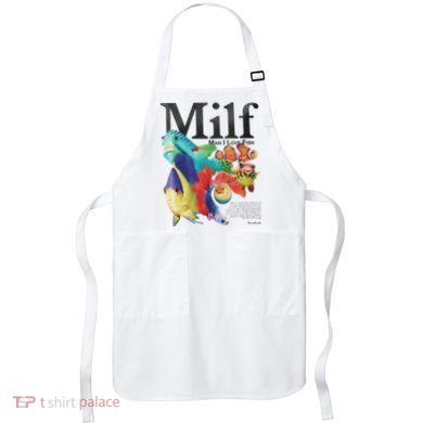 Milf Man I Love Fish Apron