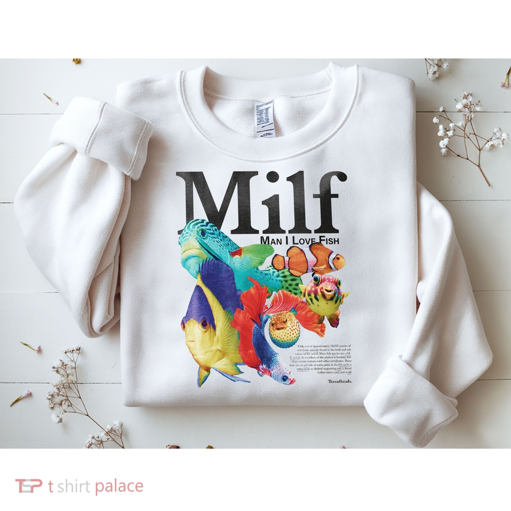 Milf Man I Love Fish Sweatshirt