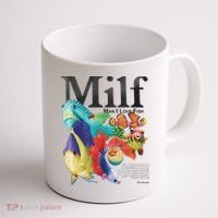 Milf Man I Love Fish Coffee Mug thumb 1