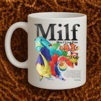 Milf Man I Love Fish Coffee Mug thumb 2