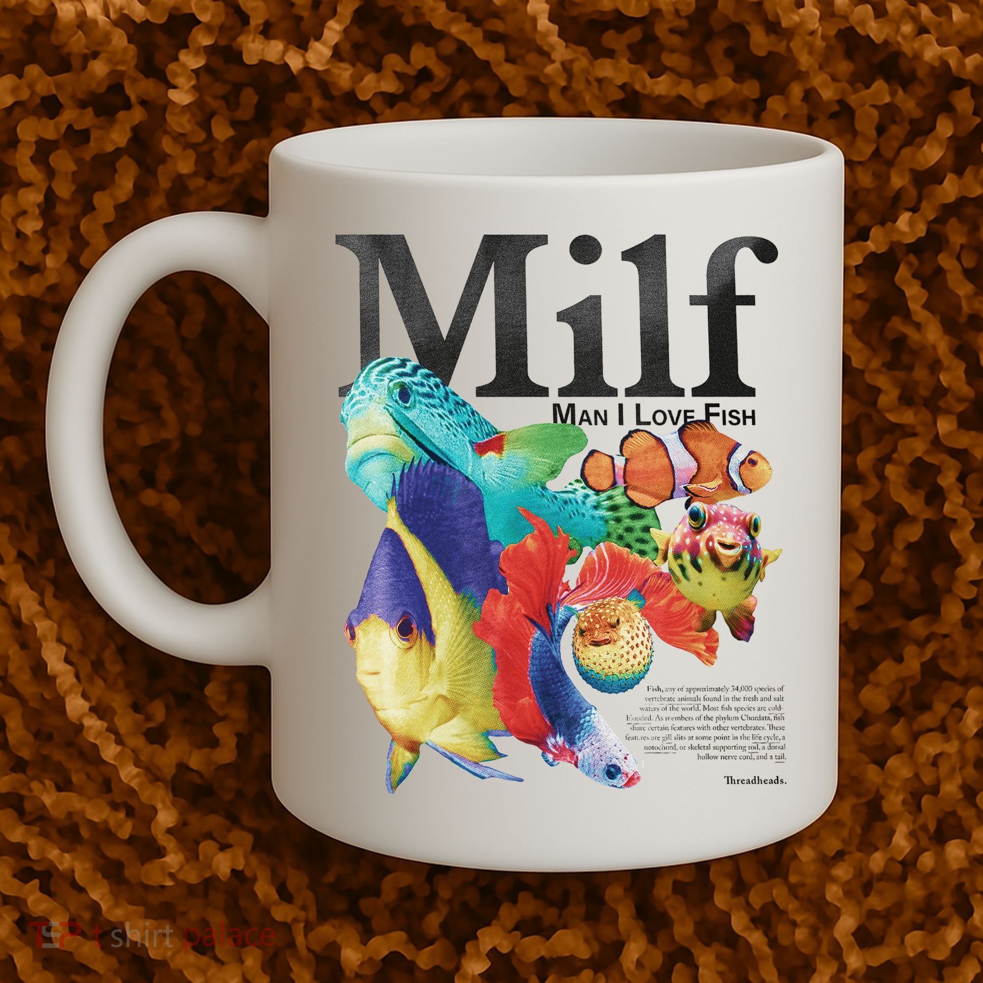 Milf Man I Love Fish Coffee Mug