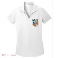 Milf Man I Love Fish Women's Dry Zone Grid Polo thumb 0