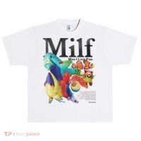 Milf Man I Love Fish Urban Oversized Heavyweight T-Shirt thumb 0