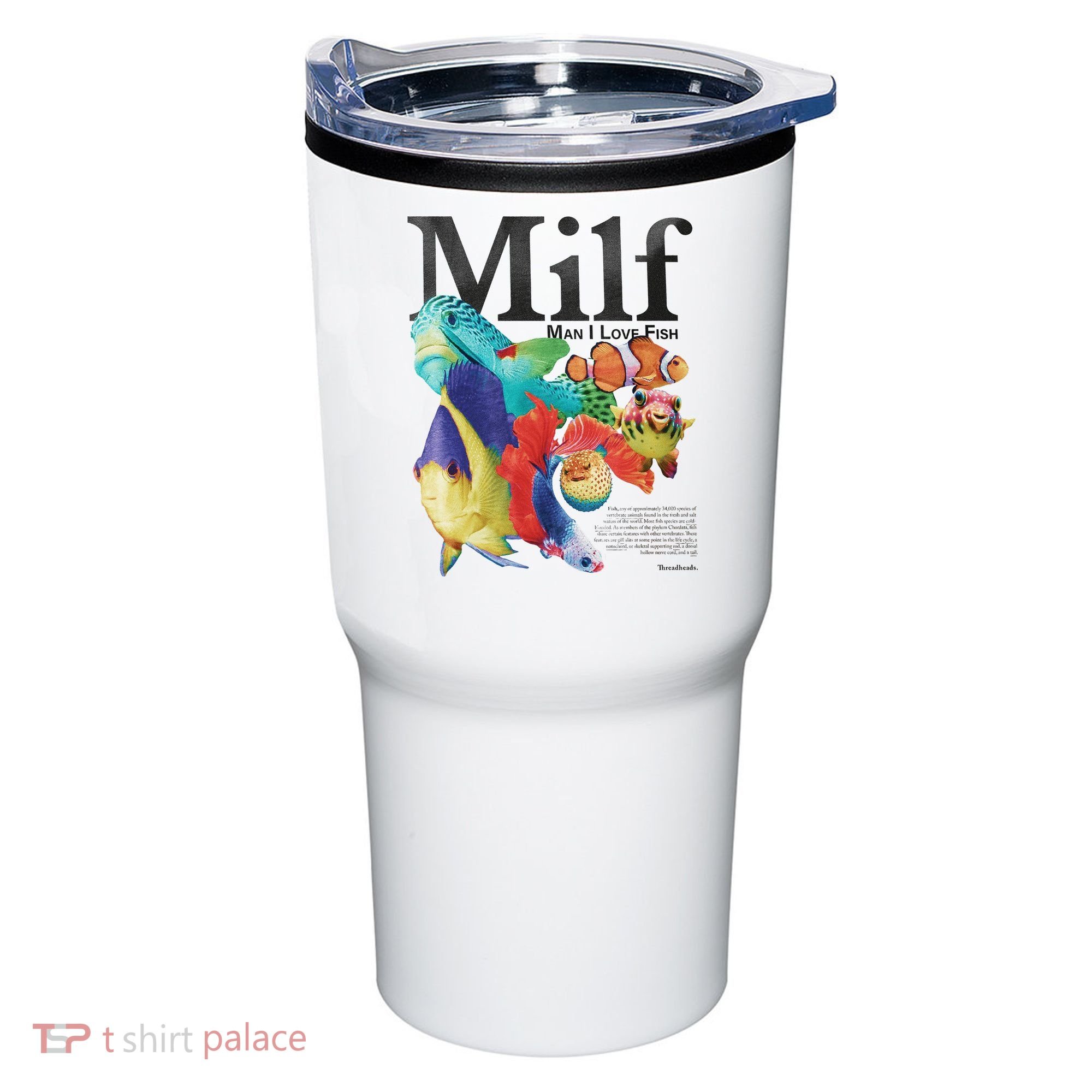Milf Man I Love Fish Tumbler