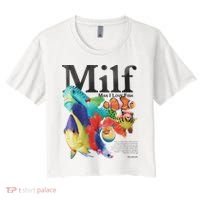 Milf Man I Love Fish Women's Crop Top Tee thumb 0