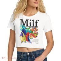 Milf Man I Love Fish Women's Crop Top Tee thumb 2