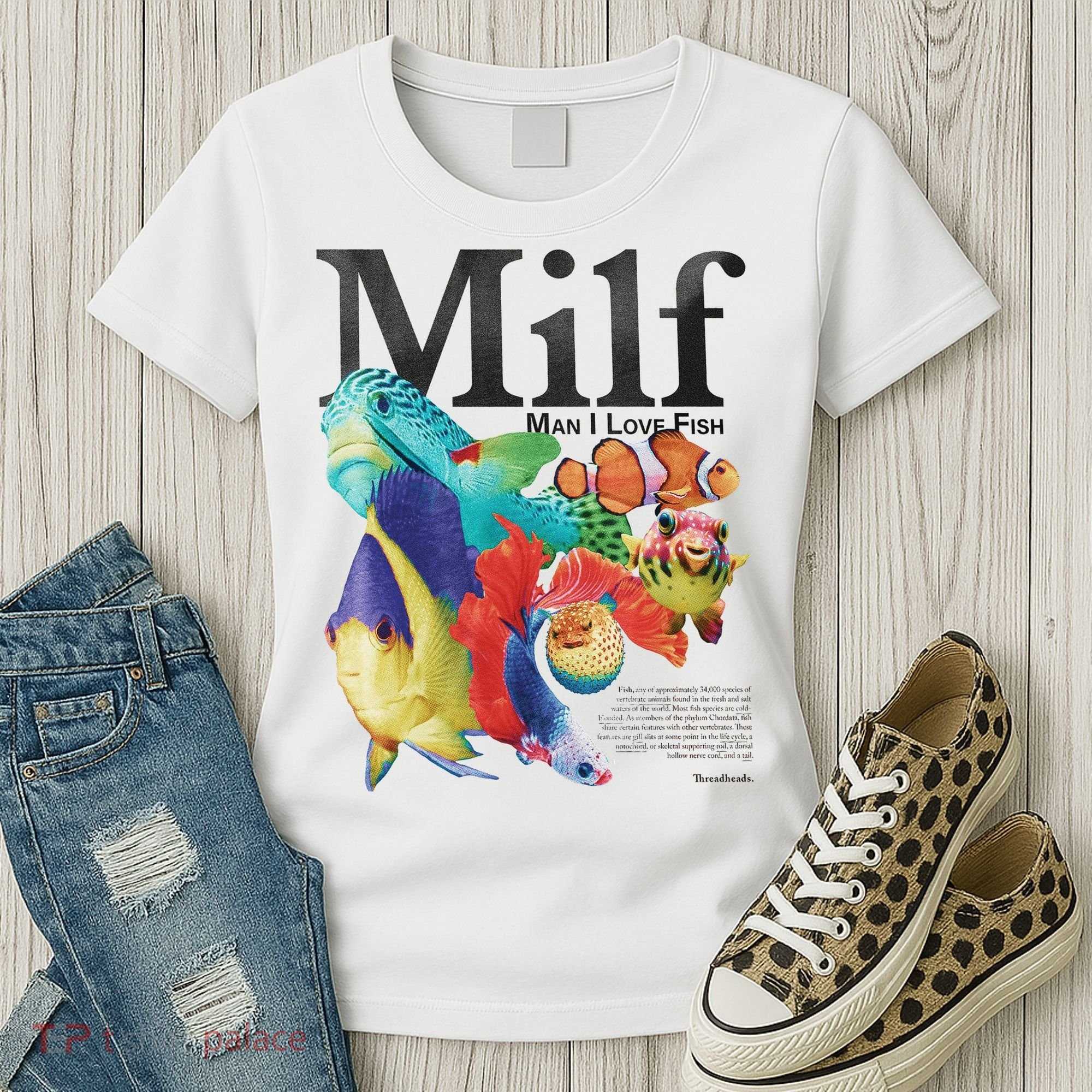 Milf Man I Love Fish Women's T-Shirt