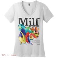 Milf Man I Love Fish Women's V-Neck T-Shirt thumb 0