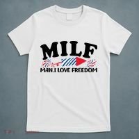 Milf Man I Love Freedom Funny 4th Of July T-Shirt thumb 5