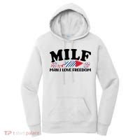 Milf Man I Love Freedom Funny 4th Of July Women's Hoodie thumb 0