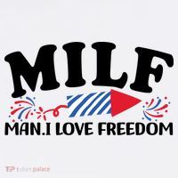 Milf Man I Love Freedom Funny 4th Of July Women's Tank Top thumb 5