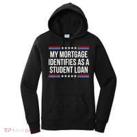 My Mortgage Identifies As A Student Loan Cancel Student Debt Women's Hoodie thumb 0