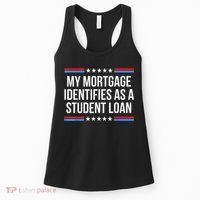 My Mortgage Identifies As A Student Loan Cancel Student Debt Women's Tank Top thumb 0